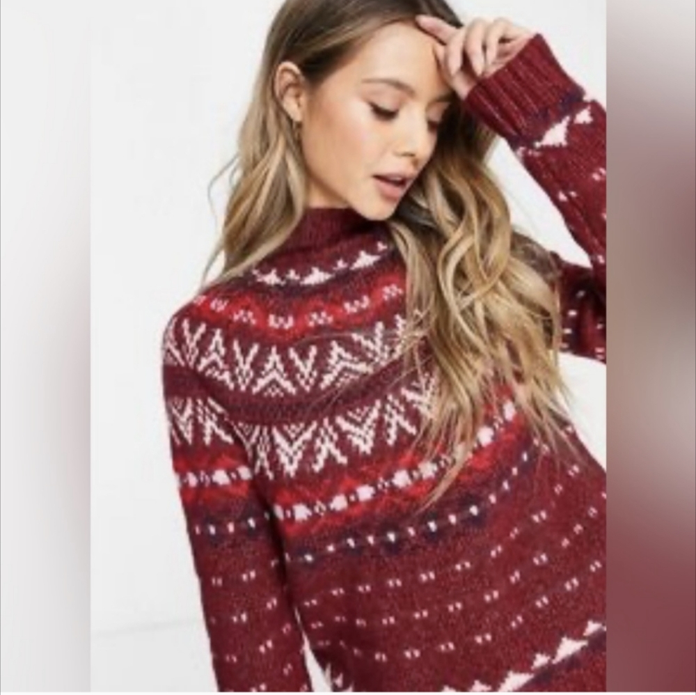 American Eagle Fair Isle Sweater